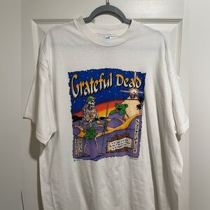 Vintage 1994 Grateful Dead White Las Vegas T-Shirt XXL 2XL Hanes